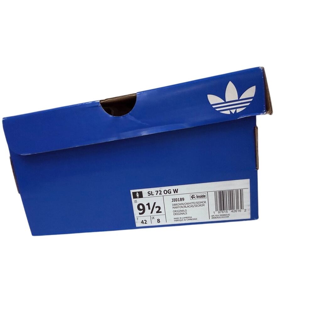 Adidas SL 72 OG Leopard Pony Hair Sneakers Womens 9.5 EU 42 NWB Statement - Picture 4 of 6
